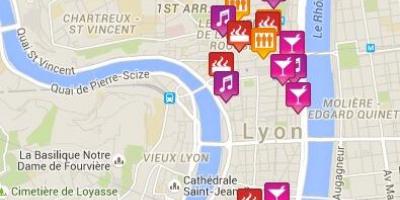 Peta gay Lyon